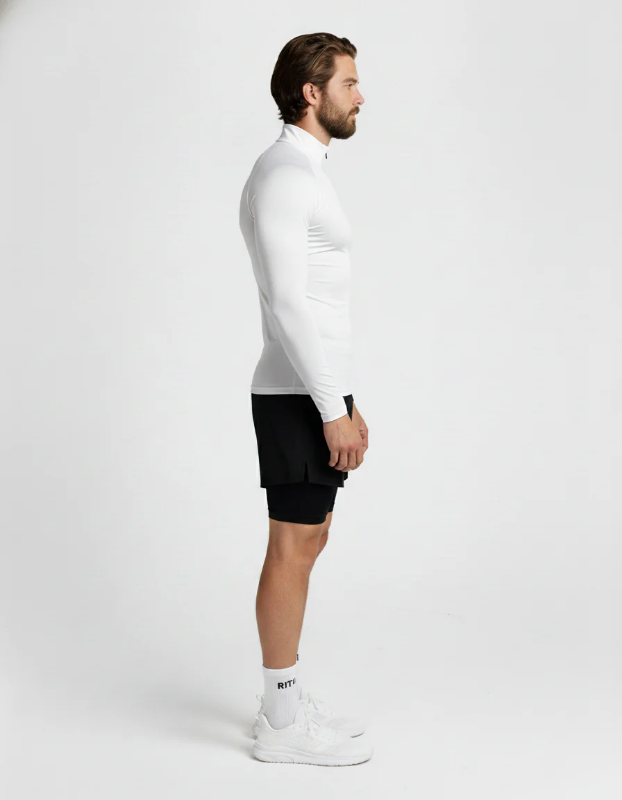 RITUAL COMPRESSION QUARTER ZIP LOGO - Image 8